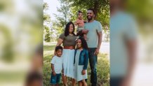 The family of Lyndsey and Kevin Vicknair.
