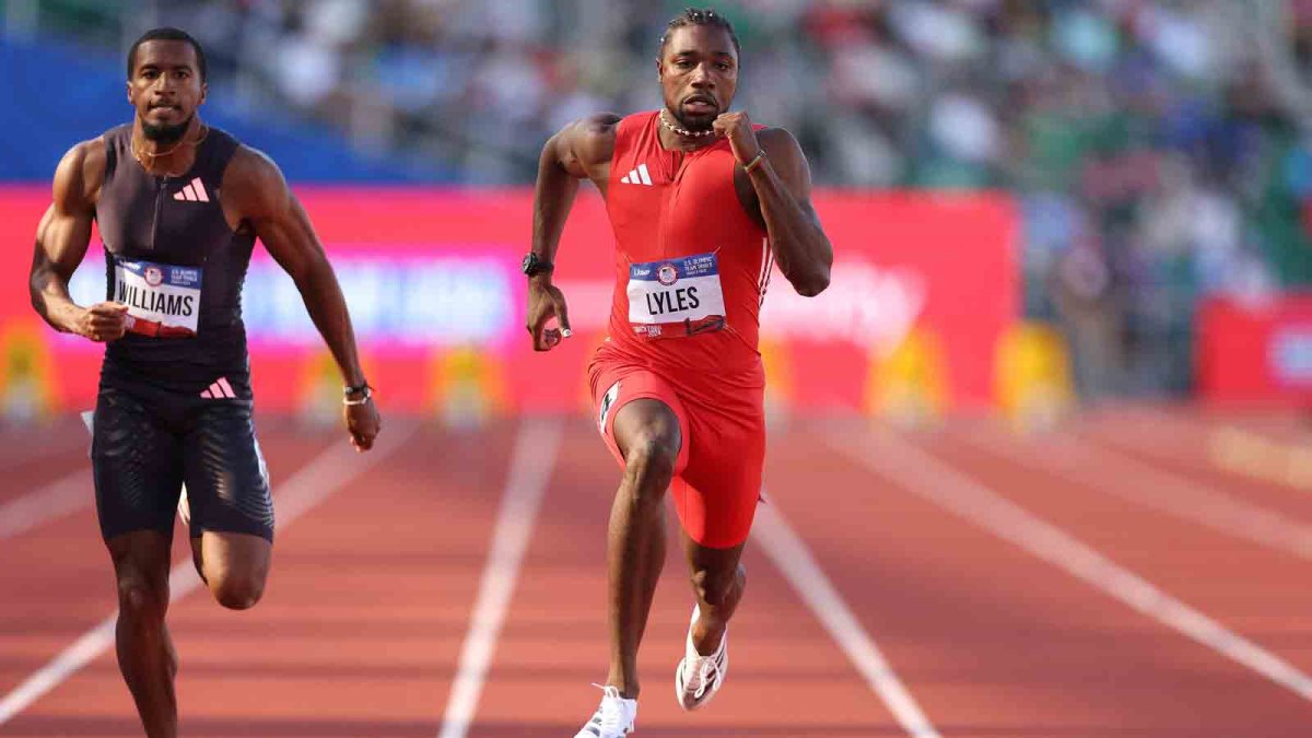 Noah Lyles earns spot at 2024 Olympics in 100 meters NBC 5 Dallas