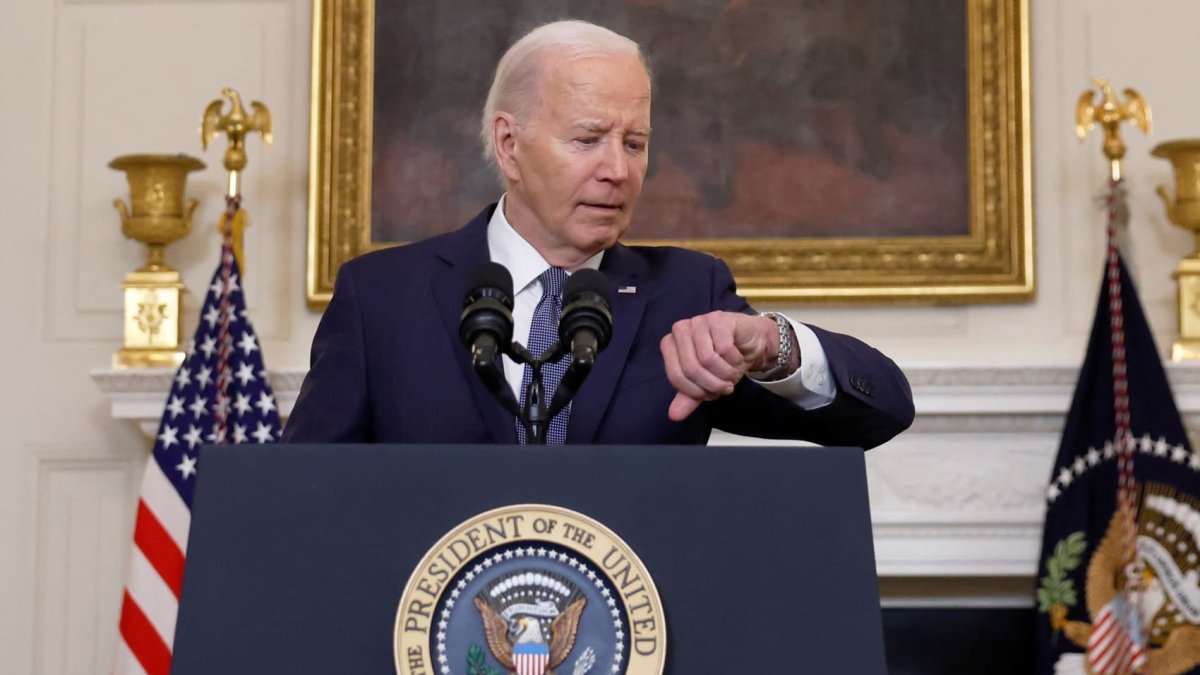 Biden tries to calm Democrats as 2024 dropout pressure mounts ‘I’m