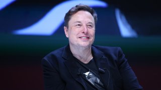 Elon Musk attends ‘Exploring the New Frontiers of Innovation: Mark Read in Conversation with Elon Musk’ session during the Cannes Lions International Festival Of Creativity 2024 – Day Three on June 19, 2024 in Cannes, France. 