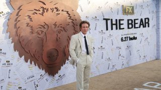 Jeremy Allen White arrives for the launch of the third season of the TV show “The Bear” at El Capitan Theatre in Los Angeles, California, U.S., June 25, 2024. 