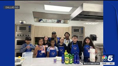 Dallas ISD students work with chefs at unique summer camp