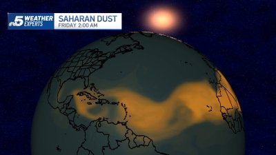 Saharan dust makes its way to Texas