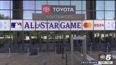 Texas Rangers and Arlington getting ready for MLB All-Star events