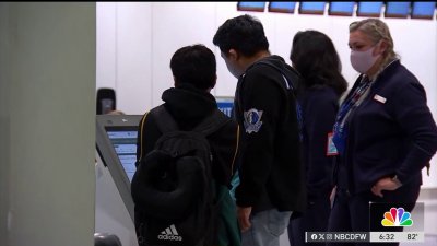 Lines stack up at North Texas airports ahead of Fourth of July travel weekend