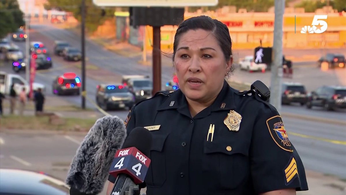 Fort Worth police give update on officer-involved shooting – NBC 5 ...