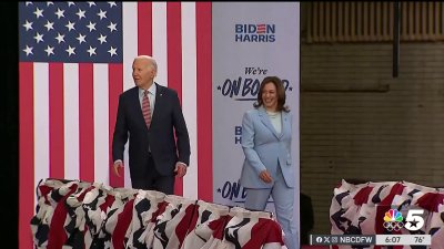 North Texas political leaders react to Biden's announcement that he will not run for re-election