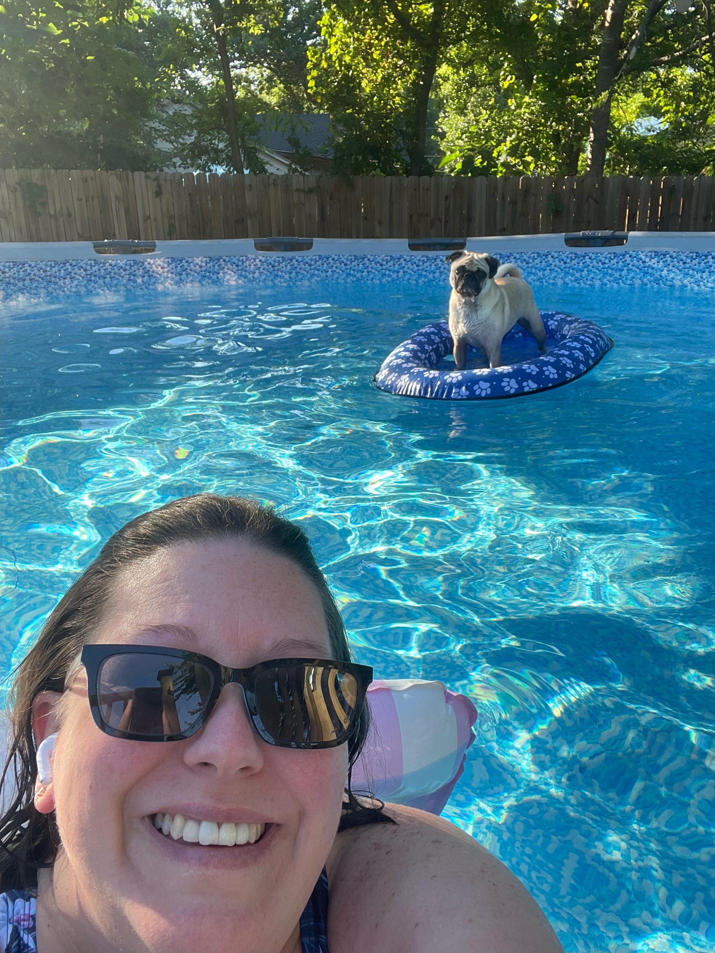 Napoleon on his float! You can crop me out if you want! Haha
Angie White