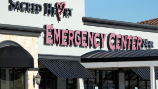 FILE – Sacred Heart Emergency Center is pictured March 29, 2024, in Houston.