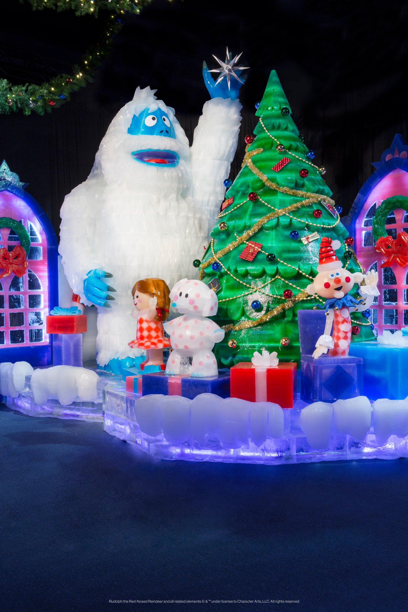 The Gaylord Texan Resort’s ICE! features Rudolph the Red-Nosed Reindeer ...