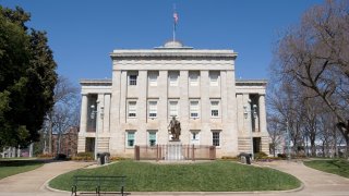 North Carolina State Capitol in Raleigh.