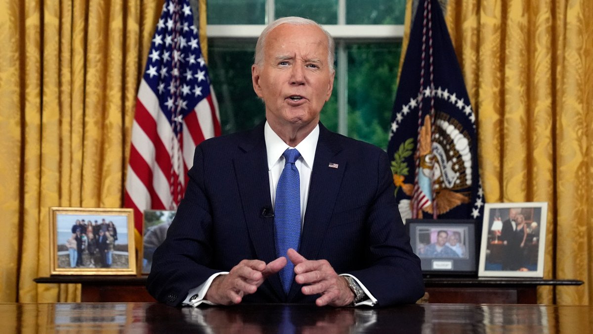 Biden delivers solemn call to defend democracy NBC 5 DallasFort Worth