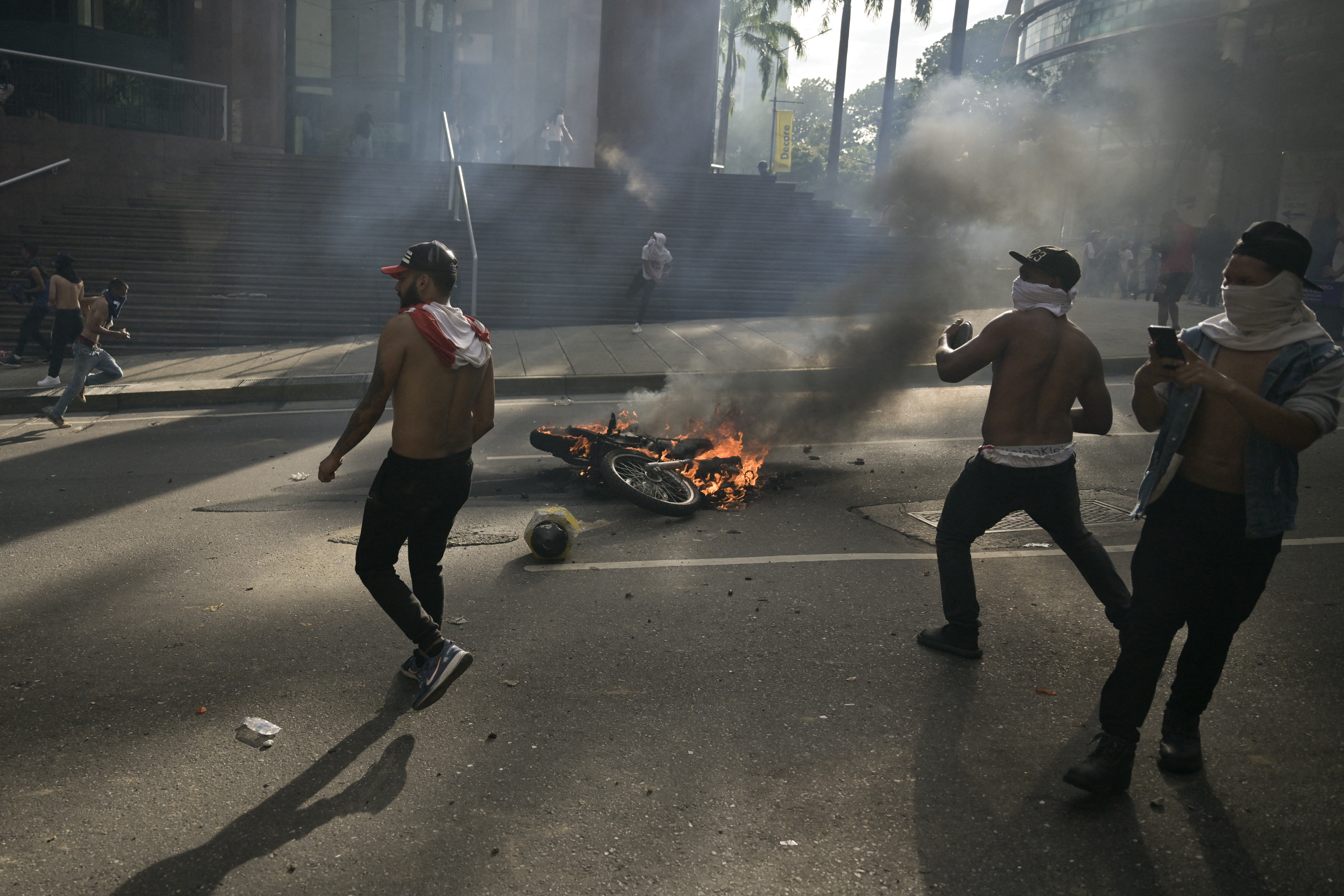 VENEZUELA-ELECTION-VOTE-AFTERMATH-PROTEST