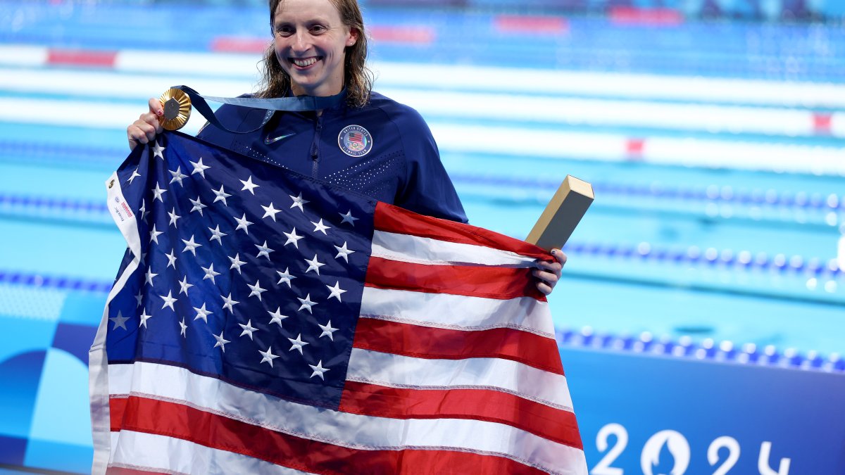 Katie Ledecky reaches GOAT status at 2024 Olympics NBC 5 DallasFort