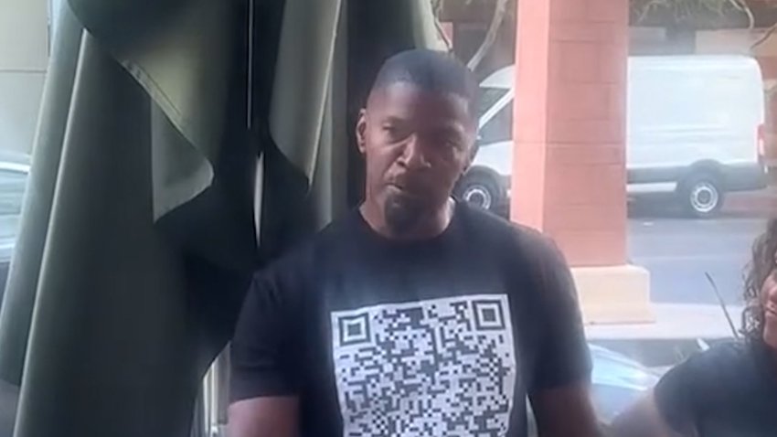 Actor Jamie Foxx in Arizona.