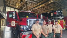 Allen Fire Department is sending this crew to California with equipment and resources to assist the wildfire efforts.