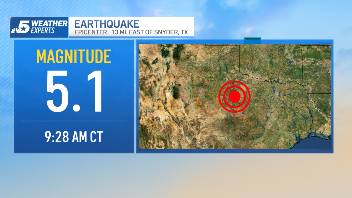 Did you feel it? 5.1M earthquake one of six to rattle West Texas Friday morning