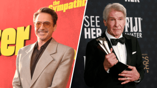 Robert Downey Jr. and Harrison Ford