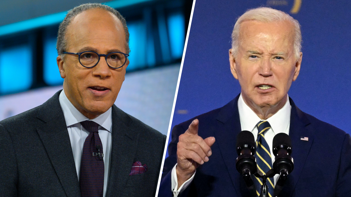 Watch Lester Holt’s interview with President Biden – NBC 5 Dallas-Fort ...