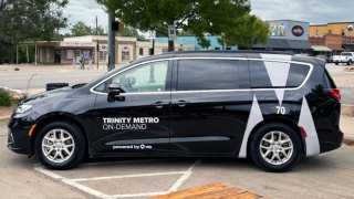 Trinity Metro and Via are partnering for rideshare service in Mansfield.
