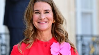 US philanthropist Melinda French Gates. 