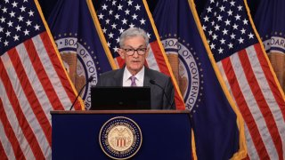 U.S. Federal Reserve Chair Jerome Powell speaks during a press conference following a two-day meeting of the Federal Open Market Committee on interest rate policy in Washington, U.S., July 31, 2024. 