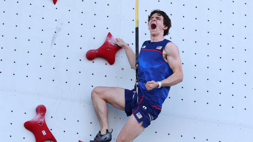 HIGHLIGHTS: Sport climber Sam Watson breaks own world record in speed qualifiers