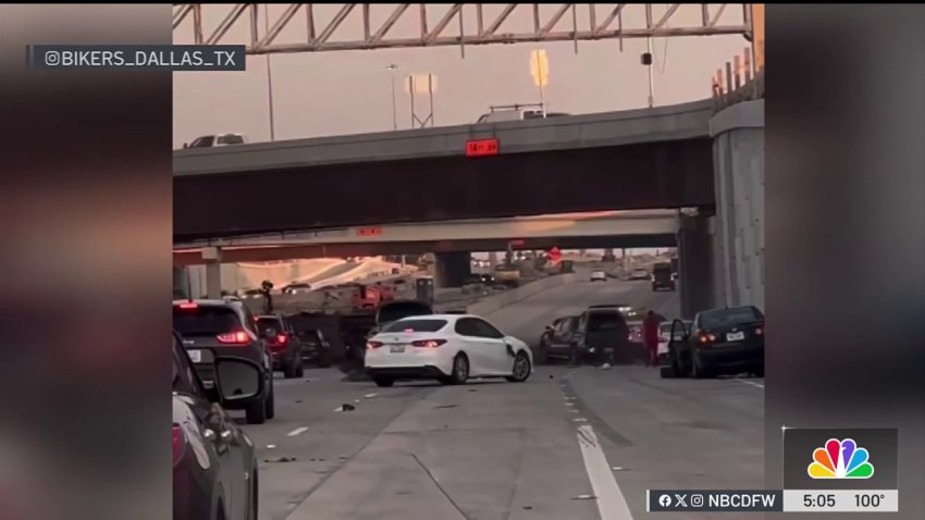 Crash assistance turns violent on 635 in Dallas