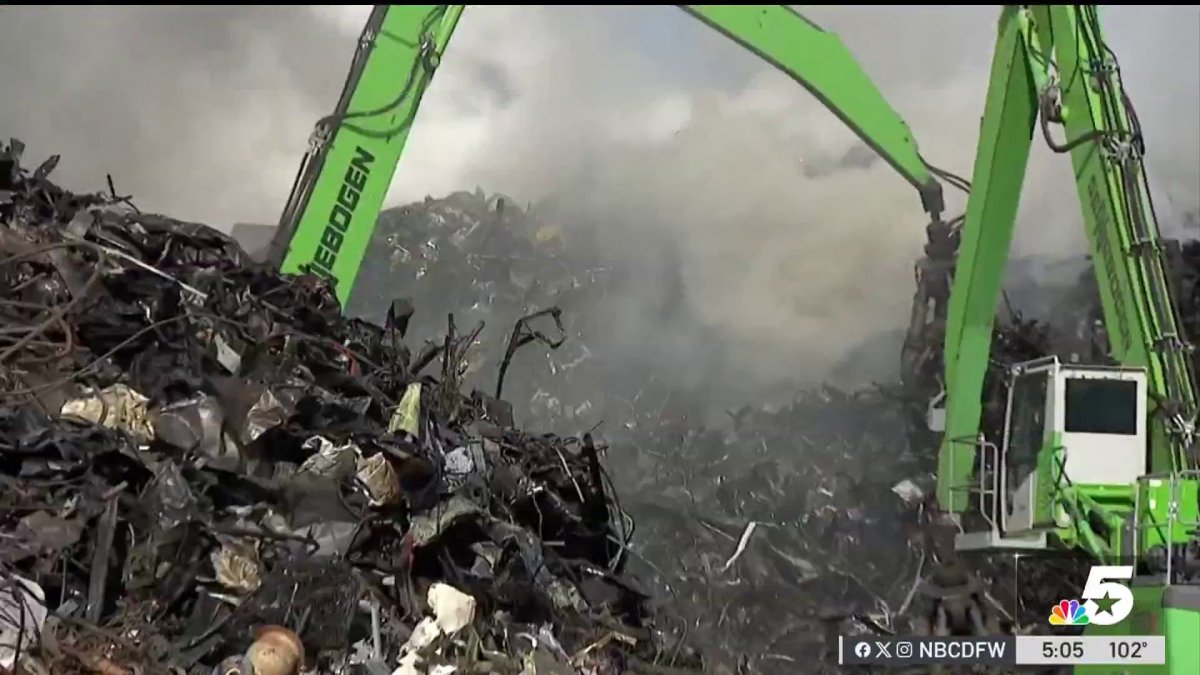 Fort Worth scrap yard has history of massive fires – NBC 5 Dallas-Fort ...
