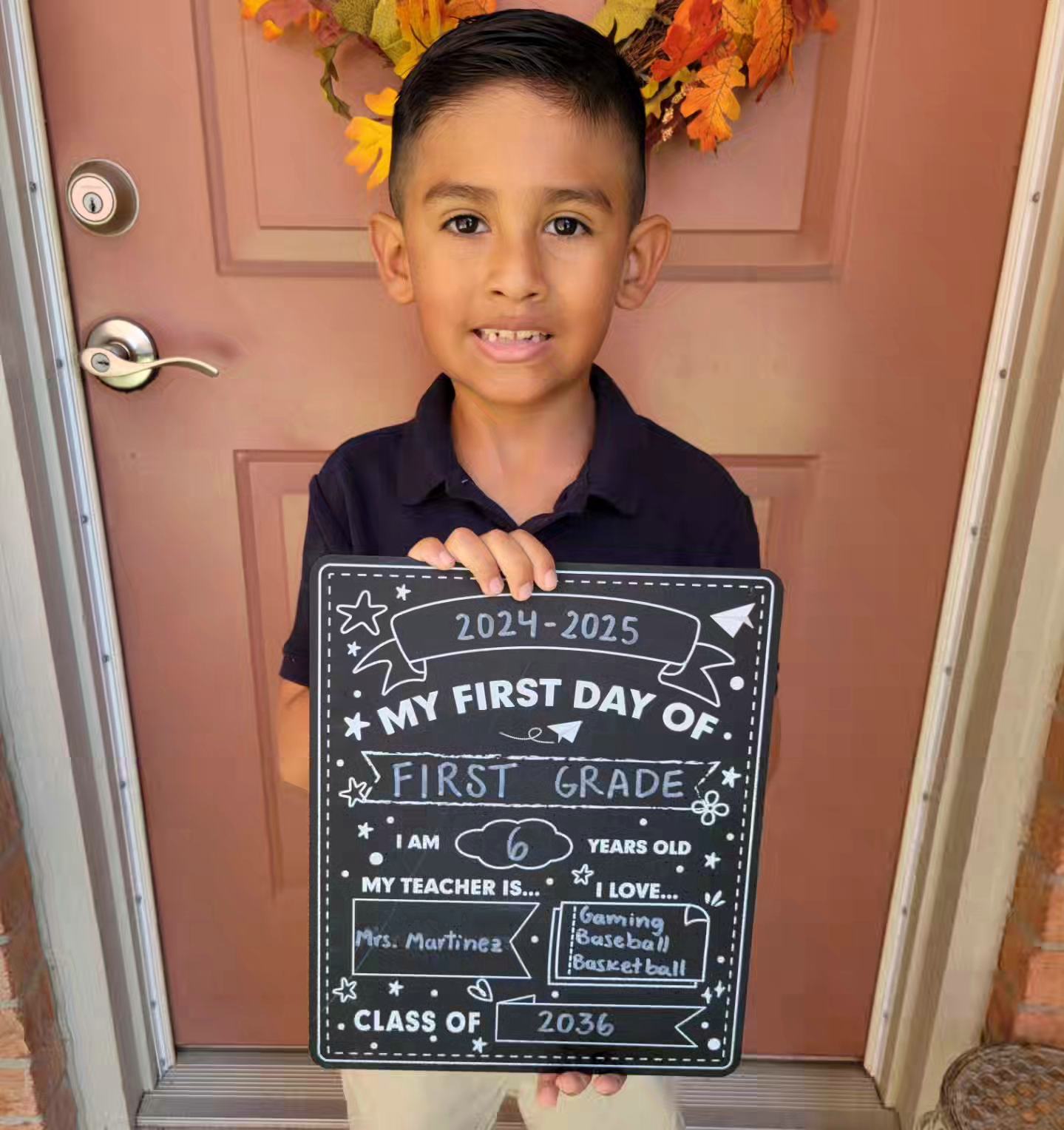 Zackary Luke Villa<br />
1st grade<br />
Loves gaming, sports, and is ready for some football! Let’s go COWBOYS!