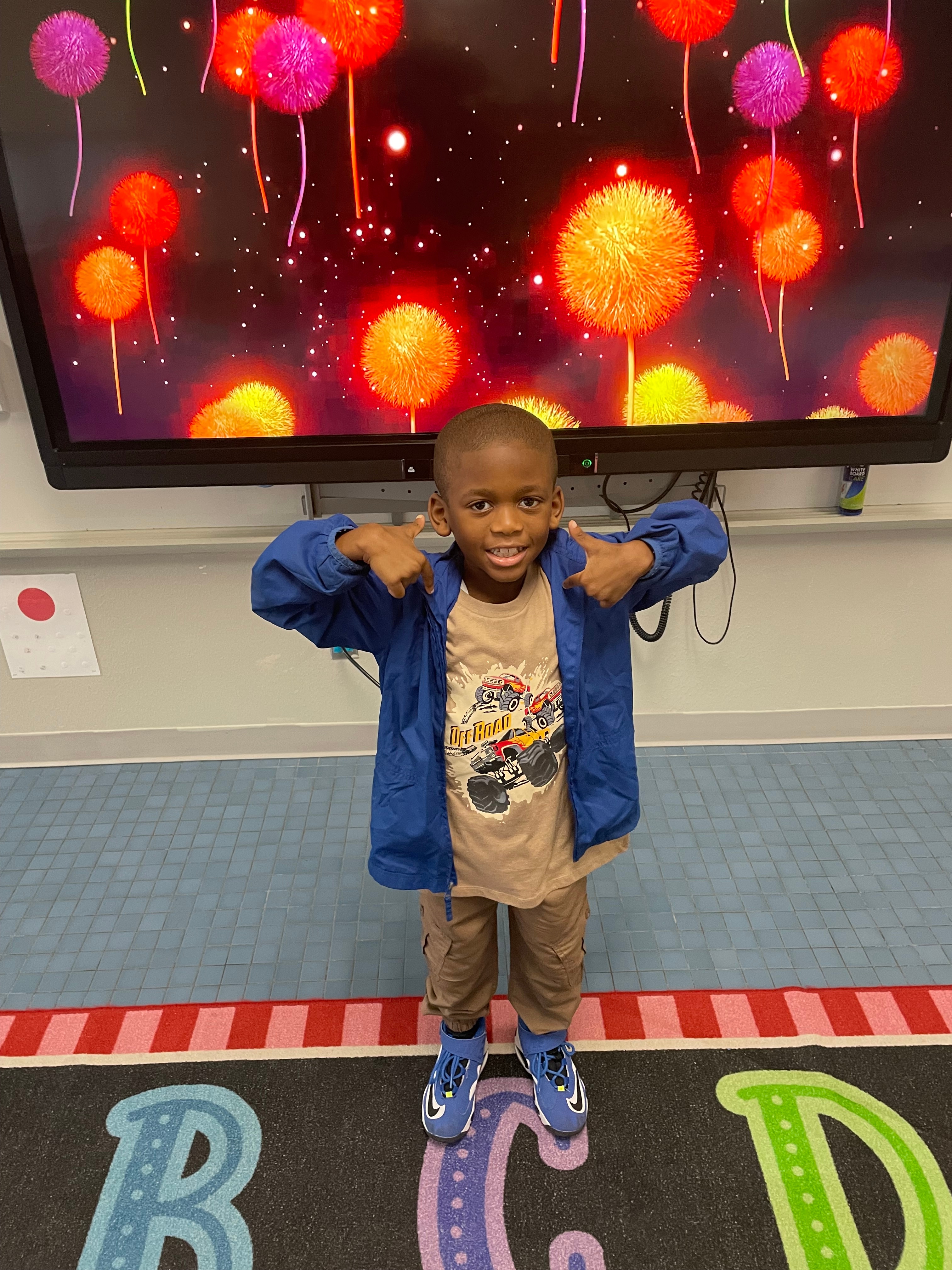 Cai – Blue Jacket – 1st grade (6 yr old)