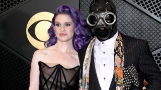 Kelly Osbourne and Sid Wilson of Slipknot