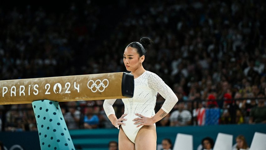 ‘There must be butter on the beams': Biles, Lee miss balance beam medal after falls
