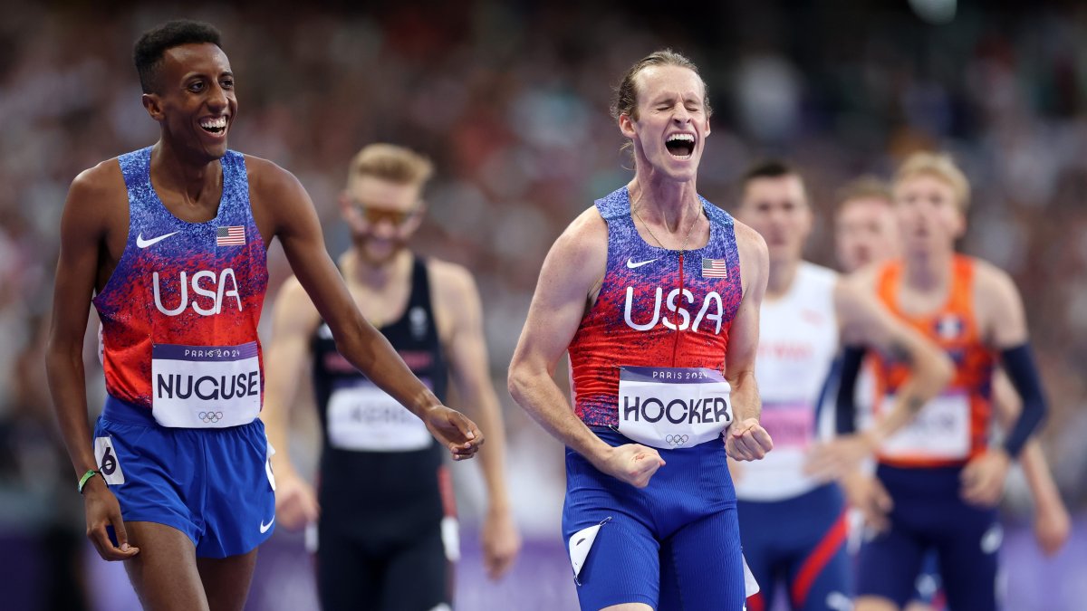 Watch USA’s Cole Hocker rally for gold in 1500m Olympics stunner NBC