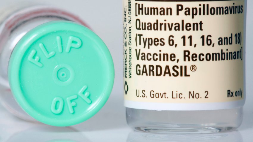 File. Bottles of Merck & Co.’s cervical cancer vaccine Gardasil are arranged for a photo at a pharmacy in New York, U.S., on Monday, March 9, 2009.