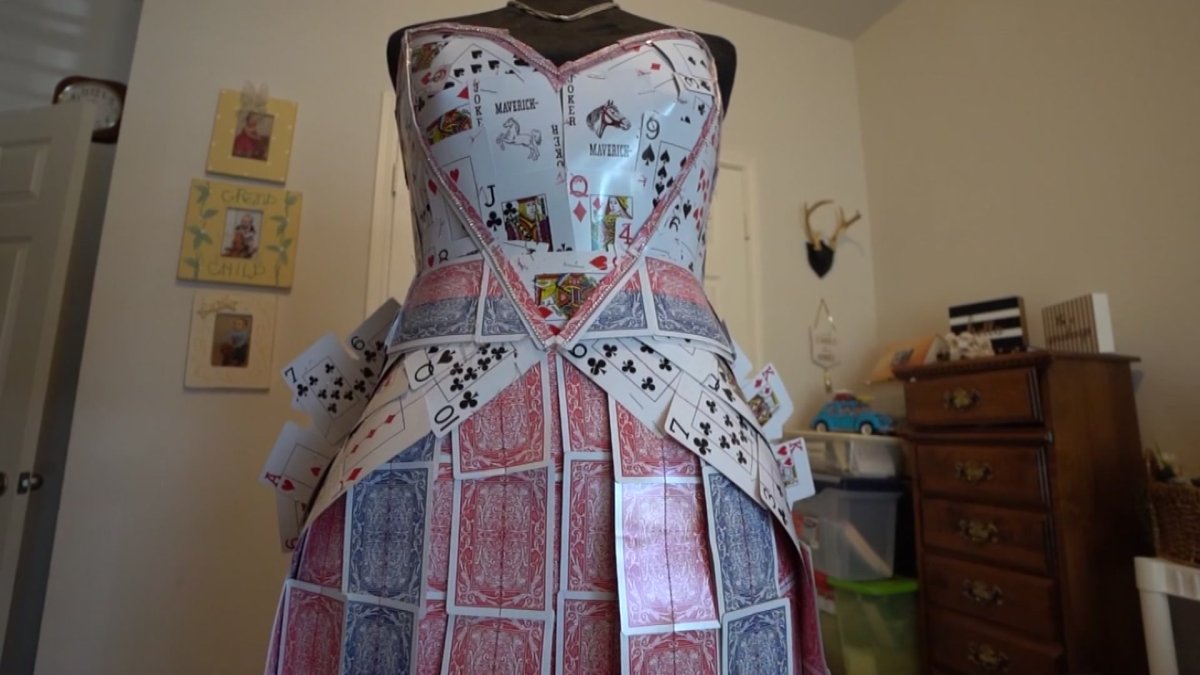 Playing card dress disqualified from State Fair of Texas art contest – NBC 5 Dallas-Fort Worth