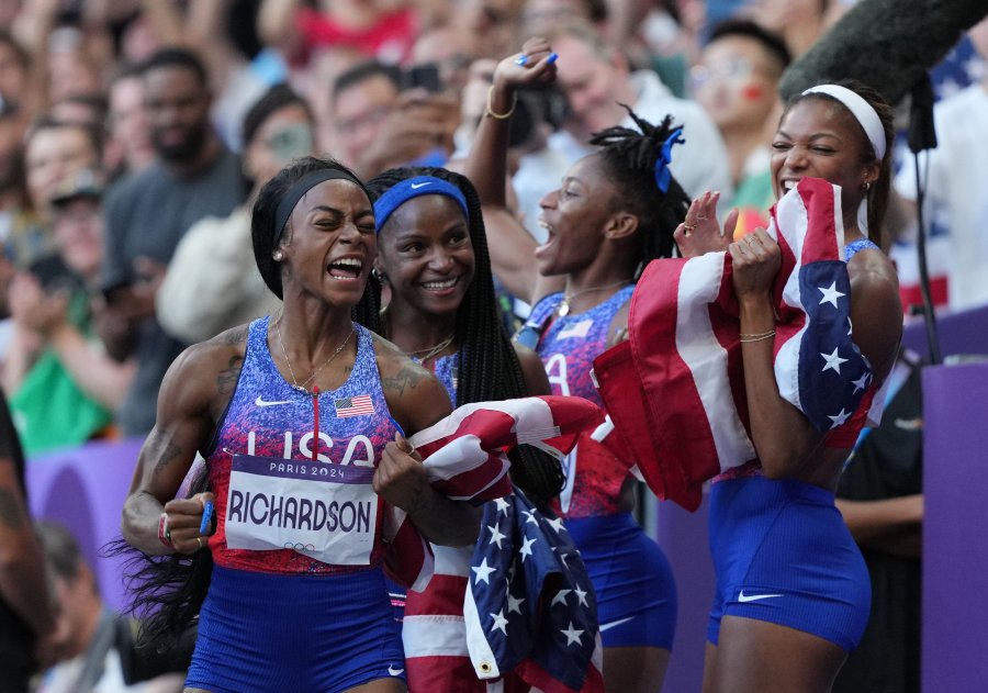 Sha'carri Richardson, Twanisha Terry, Gabrielle Thomas, Melissa Jefferson