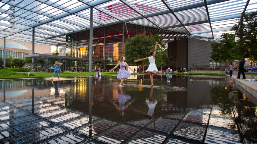 Winspear Opera House Donor Reflecting Pool Carter Rose