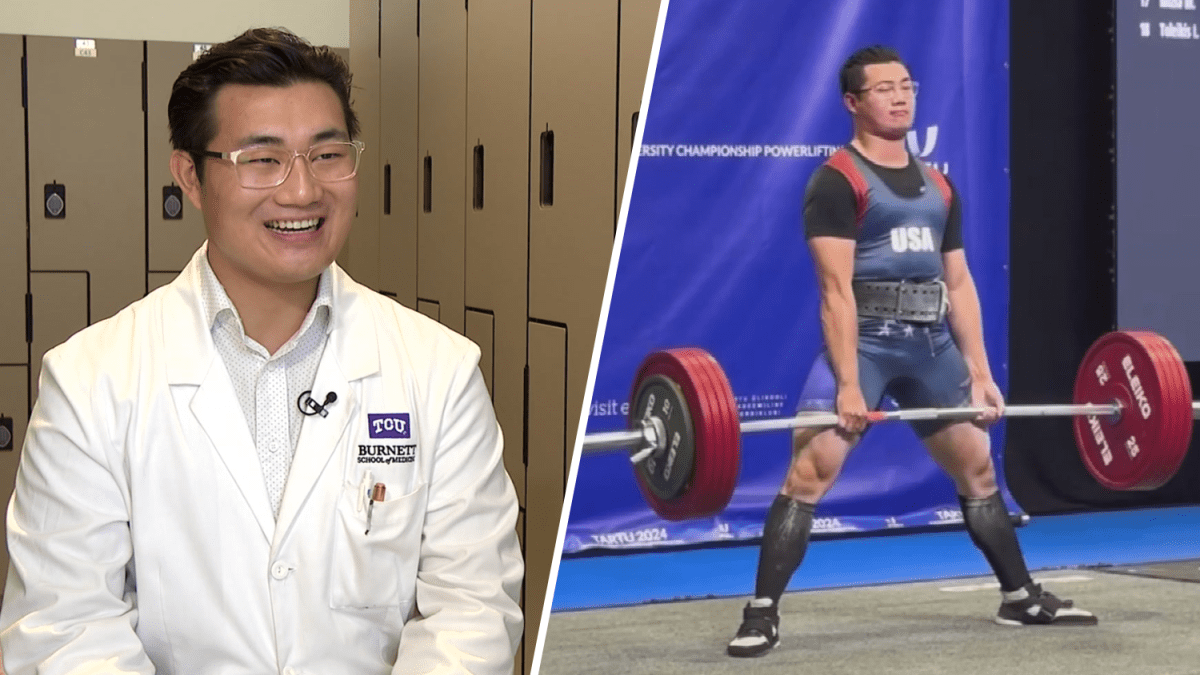 TCU medical student competes in FISU Powerlifting Championship – NBC 5 Dallas-Fort Worth