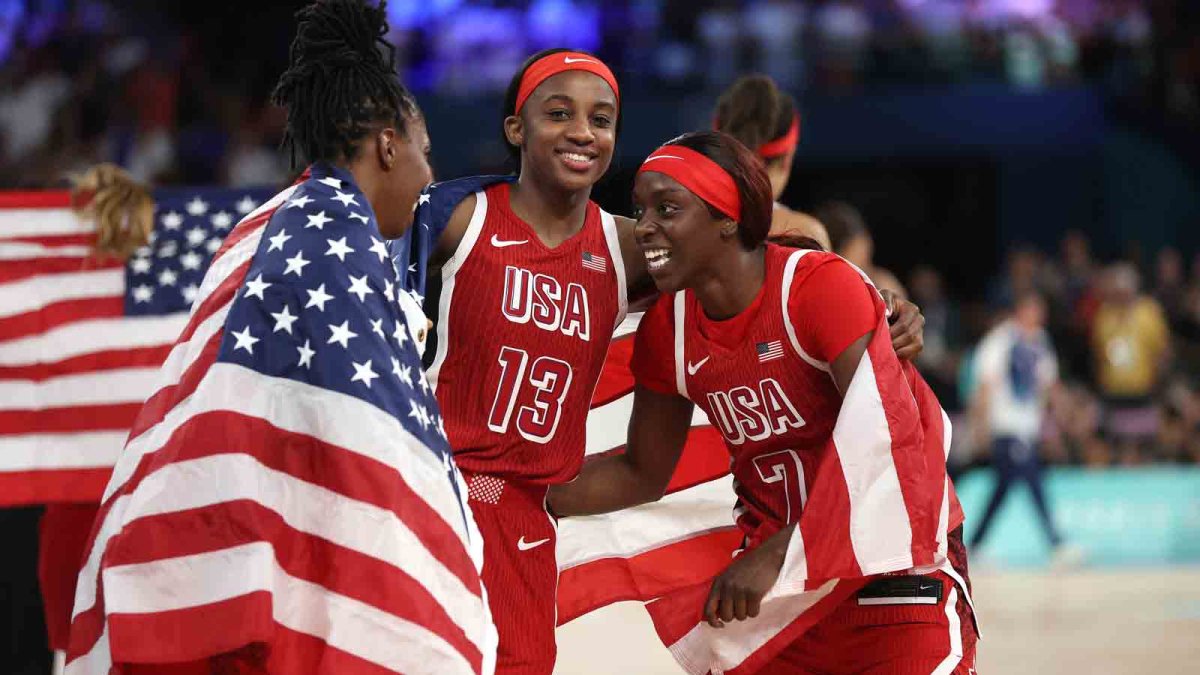 Team USA women’s basketball beats France to win Olympic gold – NBC 5 ...