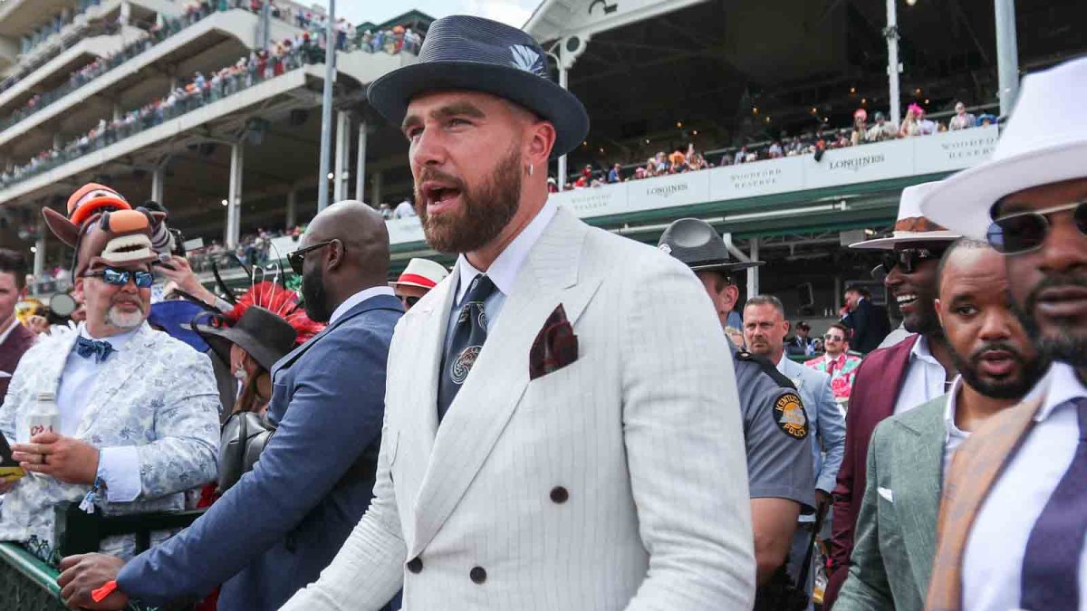 Travis Kelce’s new racehorse appears to be a nod to romance with Taylor Swift – NBC 5 Dallas-Fort Worth