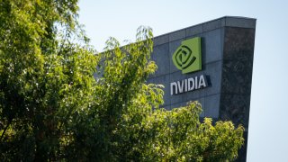 The Nvidia headquarters in Santa Clara, California, US, on Wednesday, Aug. 28, 2024. 