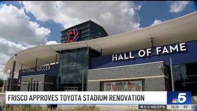 Frisco approves renovation of Toyota Stadium