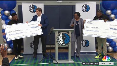 For Oak Cliff receives major donation from Dallas Mavericks