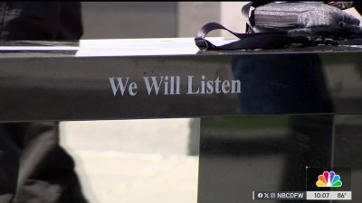 Wall of Service memorial unveiled in Rockwall