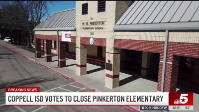 Coppell ISD votes to shut down Pinkerton Elementary School