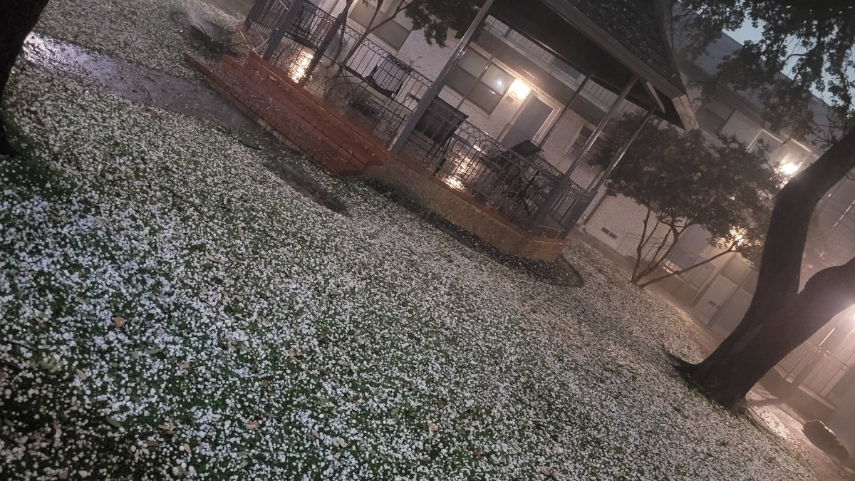 Hail Strikes Portions of North Texas on Wednesday Morning – NBC 5 Dallas-Fort Worth