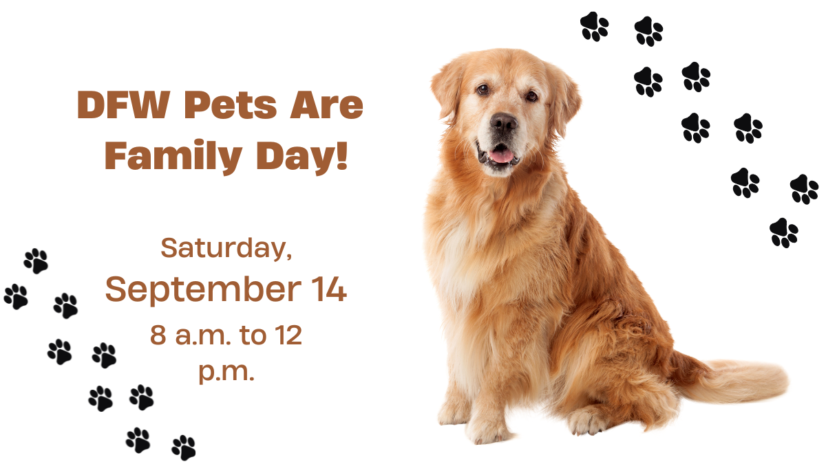 DFW Pets Are Family Day