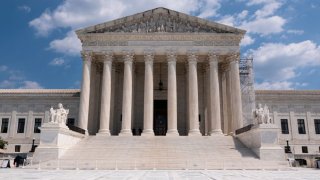 WASHINGTON, DC – AUGUST 27: The U.S. Supreme Court is seen on a hot, summer day on August 27, 2024, in Washington, DC.  (Photo by Kevin Carter/Getty Images)