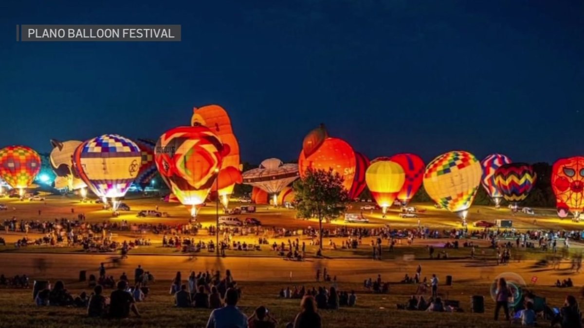 Plano Balloon Fest launches for 45th year NBC 5 DallasFort Worth